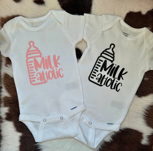 Milk Aholic onesie